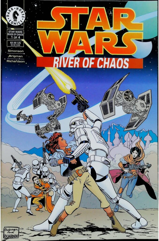 Star Wars : River Of Chaos #1, vue de l'exemplaire