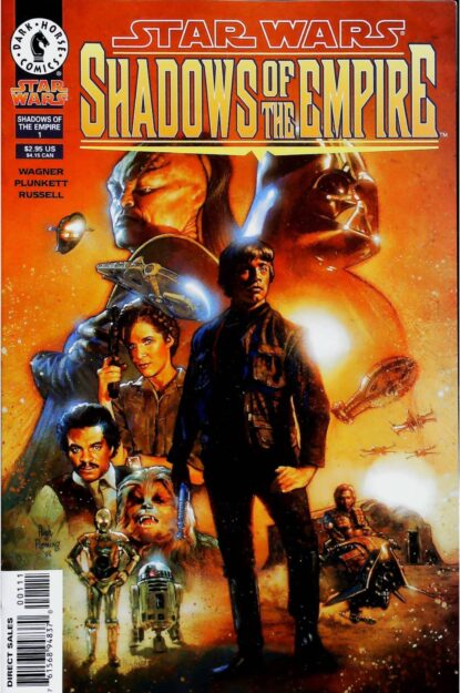Couverture de STAR WARS : SHADOWS OF THE EMPIRE (1996) #1-2