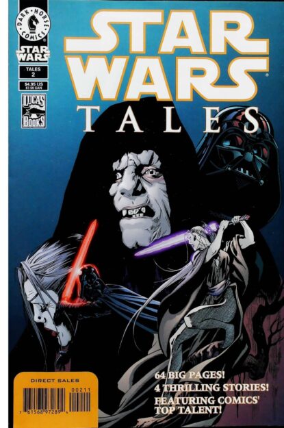 Couverture de STAR WARS TALES (1999) #2 - par Claudio Castellini - lecubeacomics.com
