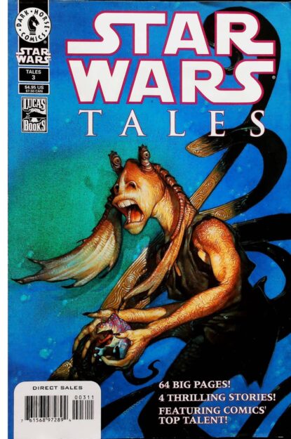 Couverture de STAR WARS TALES (1999) #3 - par Dave Dorman - lecubeacomics.com