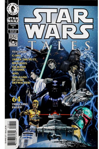 Couverture de STAR WARS TALES (1999) #8 - par Kia Asamiya - lecubeacomics.com