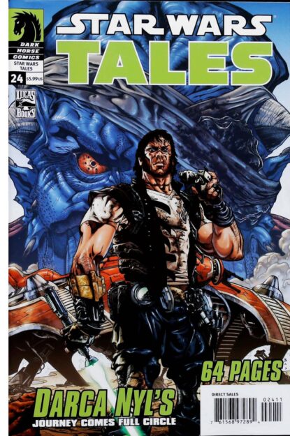 Couverture de STAR WARS TALES (1999) #24 - par Brandon Badeaux - lecubeacomics.com
