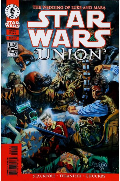 Couverture de STAR WARS : UNION (1999) #2 - par Chris Chuckry - lecubeacomics.com