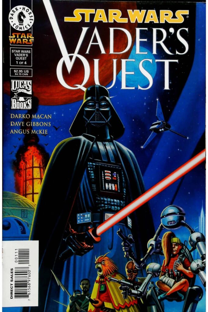 Star Wars : Vader's Quest #1-4 Complete Set, vue de l'exemplaire
