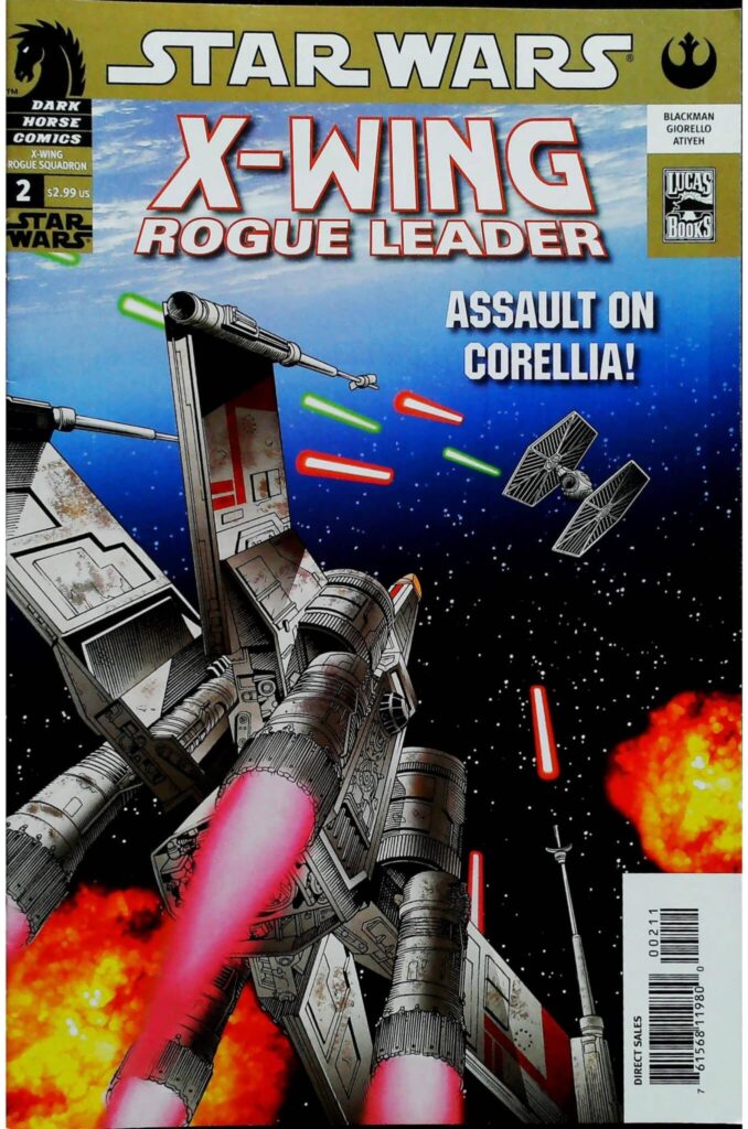 Star Wars : X-Wing: Rogue Leader #2, vue de l'exemplaire