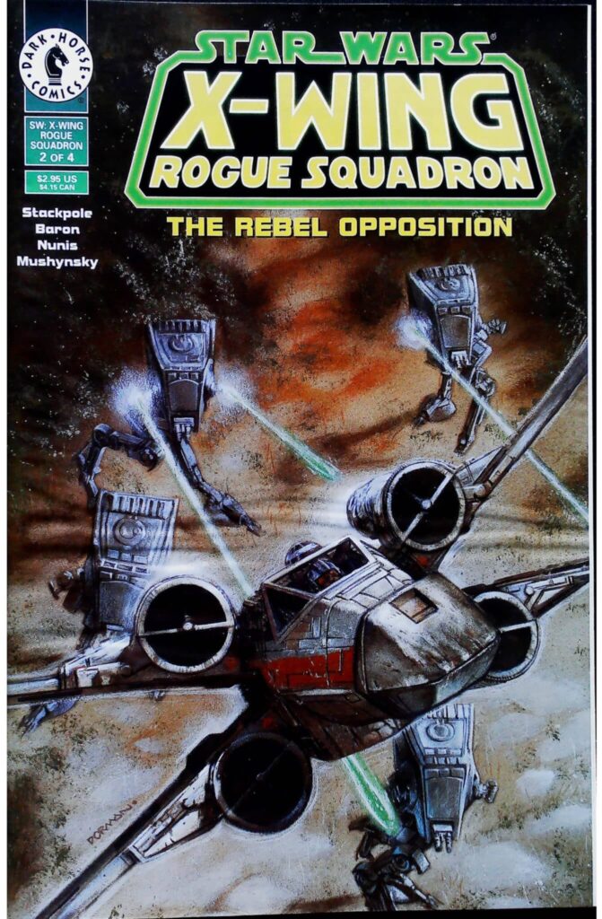 Star Wars : X-Wing Rogue Squadron - The Rebel Opposition #2, vue de l'exemplaire