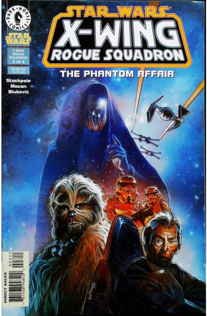 Star Wars : X-Wing Rogue Squadron - The Phantom Affair #3, vue de l'exemplaire