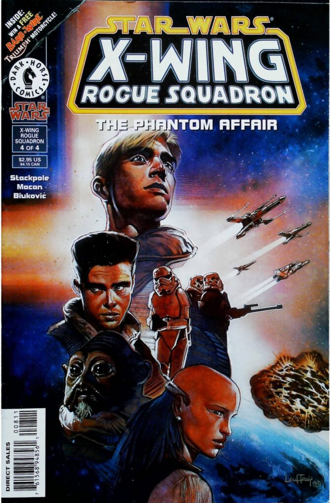 Star Wars : X-Wing Rogue Squadron - The Phantom Affair #4, vue de l'exemplaire