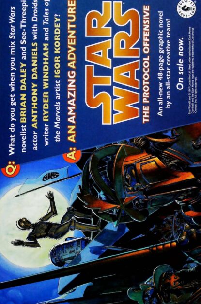 STAR WARS : X-WING ROGUE SQUADRON - IN THE EMPIRE'S SERVICE (1995) #2 - Dark Horse - lecubeacomics.com Couverture de STAR WARS : X-WING ROGUE SQUADRON - IN THE EMPIRE'S SERVICE (1995) #2 - par John Nadeau - lecubeacomics.com
