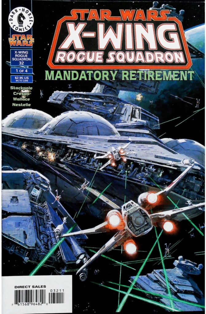 Star Wars : X-Wing Rogue Squadron - Mandatory Retirement #1, vue de l'exemplaire
