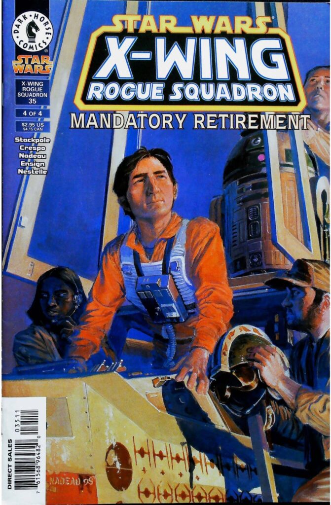 Star Wars : X-Wing Rogue Squadron - Mandatory Retirement #4, vue de l'exemplaire