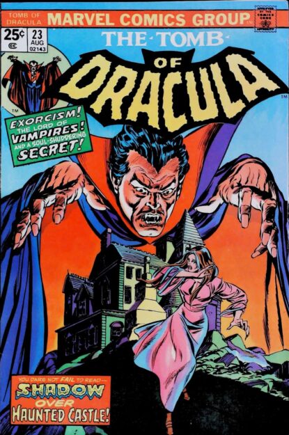 Couverture de TOMB OF DRACULA (1972) #23 - par Gil Kane - lecubeacomics.com