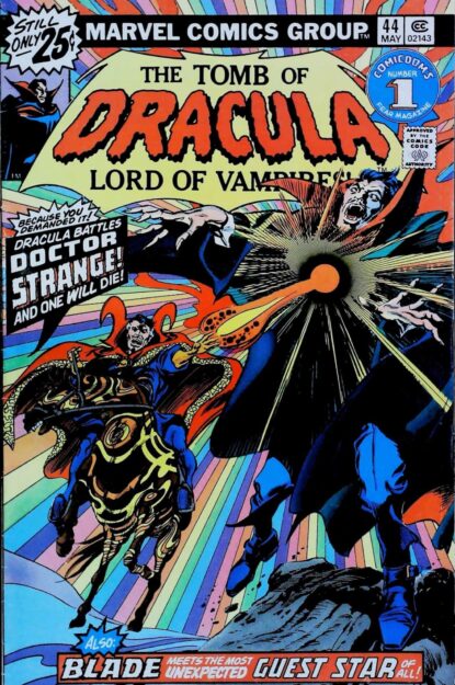 Couverture de TOMB OF DRACULA (1972) #44 - par Gene Colan - lecubeacomics.com