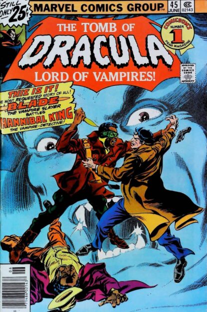 Couverture de TOMB OF DRACULA (1972) #45 - par Gene Colan - lecubeacomics.com