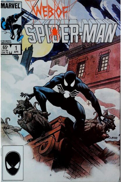 WEB OF SPIDER-MAN (1985) #1 - Marvel - lecubeacomics.com Couverture de WEB OF SPIDER-MAN (1985) #1 - par Charles Vess - lecubeacomics.com