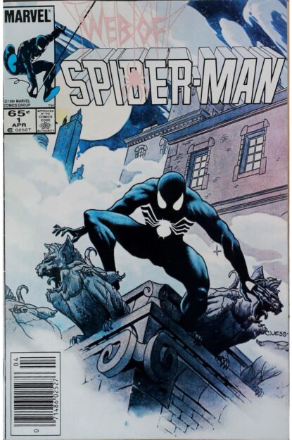 WEB OF SPIDER-MAN (1985) #1 - Marvel - lecubeacomics.com Couverture de WEB OF SPIDER-MAN (1985) #1 - par Charles Vess - lecubeacomics.com