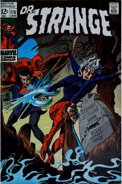 Couverture de DOCTOR STRANGE (1968) #176 - par Gene Colan - lecubeacomics.com