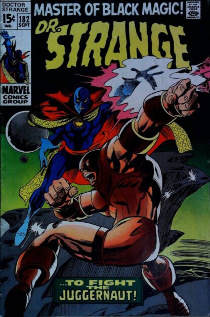 Couverture de DOCTOR STRANGE (1968) #182 - par Gene Colan - lecubeacomics.com