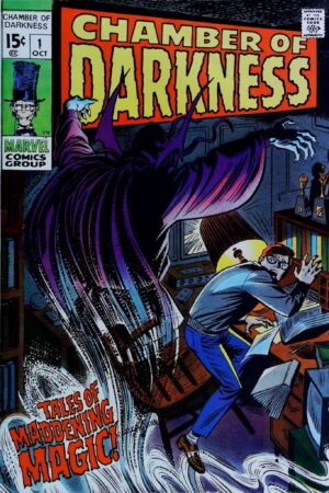 Couverture de CHAMBER OF DARKNESS (1969) #1 - par John Romita - lecubeacomics.com