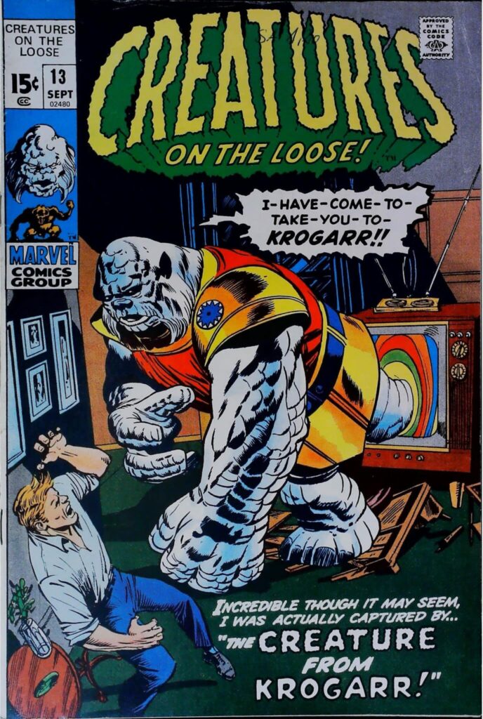Creatures On The Loose #13, vue de l'exemplaire