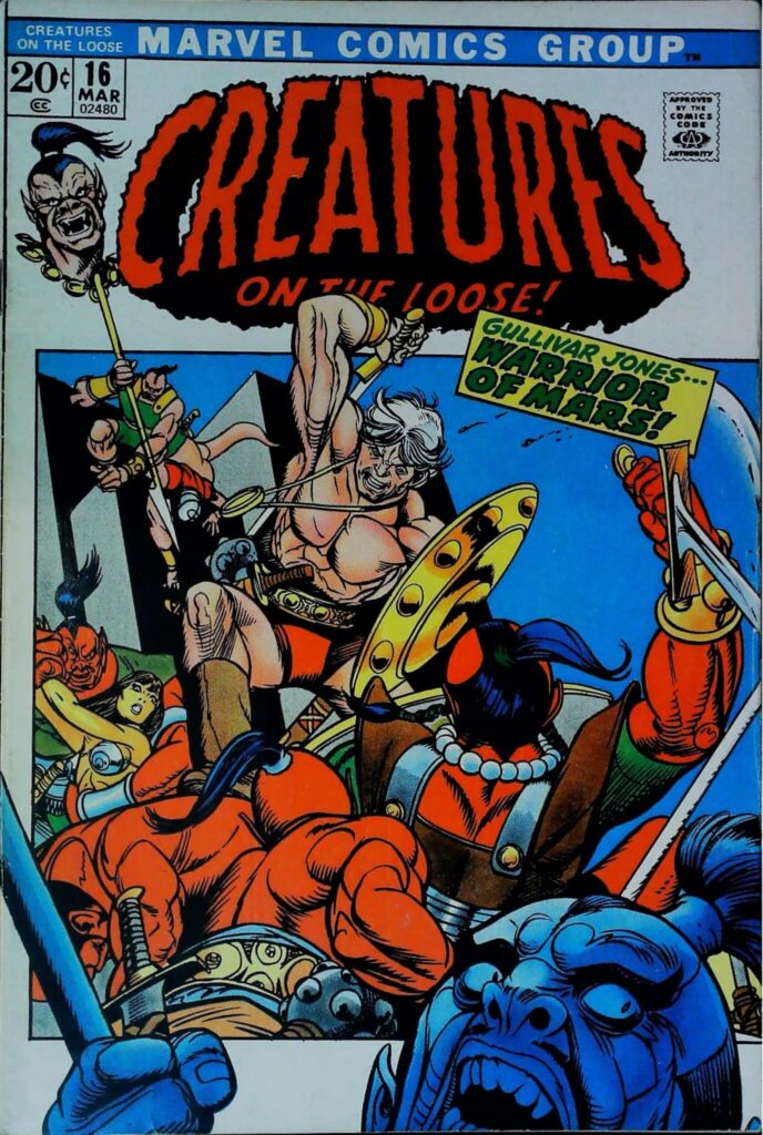 Creatures On The Loose #16, vue de l'exemplaire