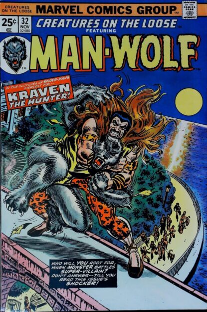Couverture de CREATURES ON THE LOOSE (1970) #32 - par John Romita - lecubeacomics.com