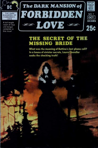 Couverture de THE DARK MANSION OF FORBIDDEN LOVE #1 - par George Ziel - lecubeacomics.com