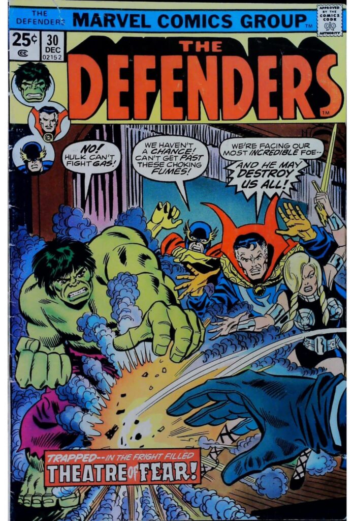 Defenders #30, vue de l'exemplaire