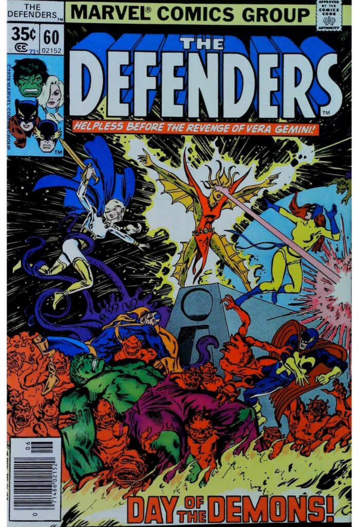 Defenders #60, vue de l'exemplaire