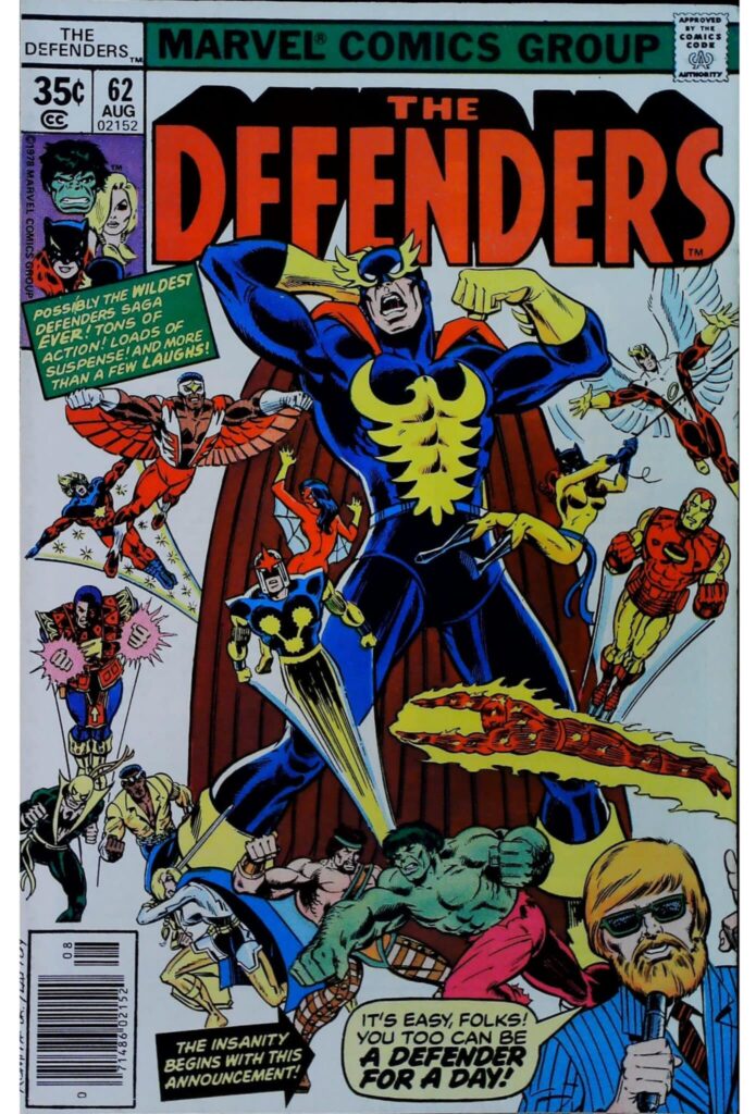 Defenders #62, vue de l'exemplaire
