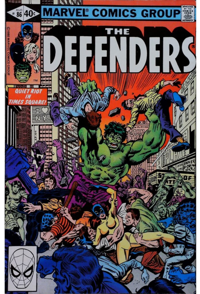 Defenders #86, vue de l'exemplaire