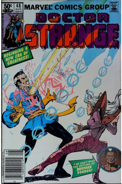 Couverture de DOCTOR STRANGE (1974) #48 - par Marshall Rogers - lecubeacomics.com