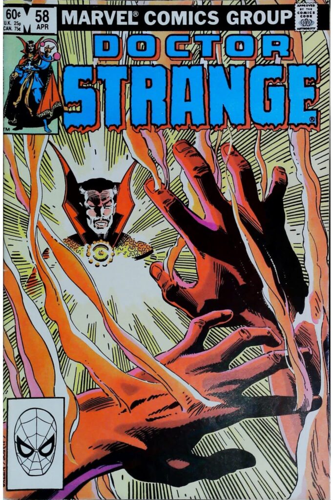 Doctor Strange #58, vue de l'exemplaire