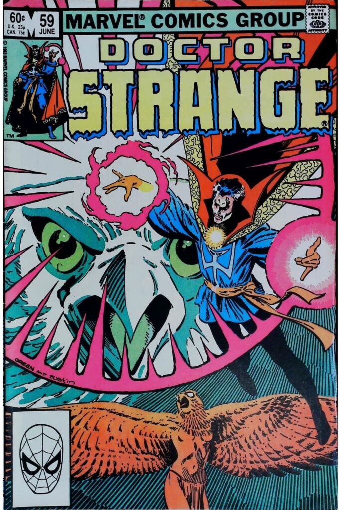 Doctor Strange #59, vue de l'exemplaire