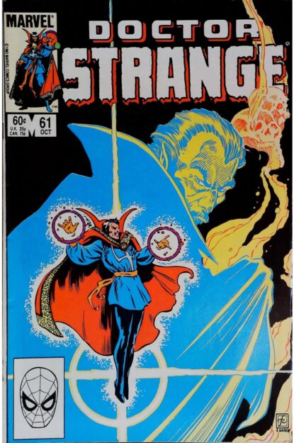 DOCTOR STRANGE (1974) #61 - Marvel - lecubeacomics.com Couverture de DOCTOR STRANGE (1974) #61 - par Frank Cirocco - lecubeacomics.com