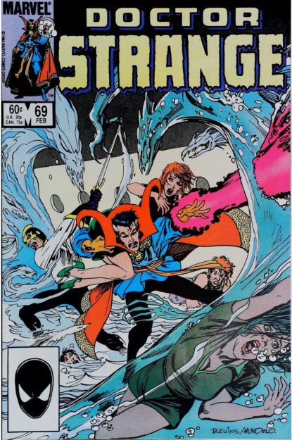 DOCTOR STRANGE (1974) #69 - Marvel - lecubeacomics.com Couverture de DOCTOR STRANGE (1974) #69 - par Bret Blevins - lecubeacomics.com