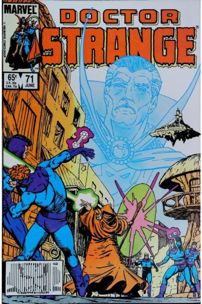 Couverture de DOCTOR STRANGE (1974) #71 - par Paul Smith - lecubeacomics.com