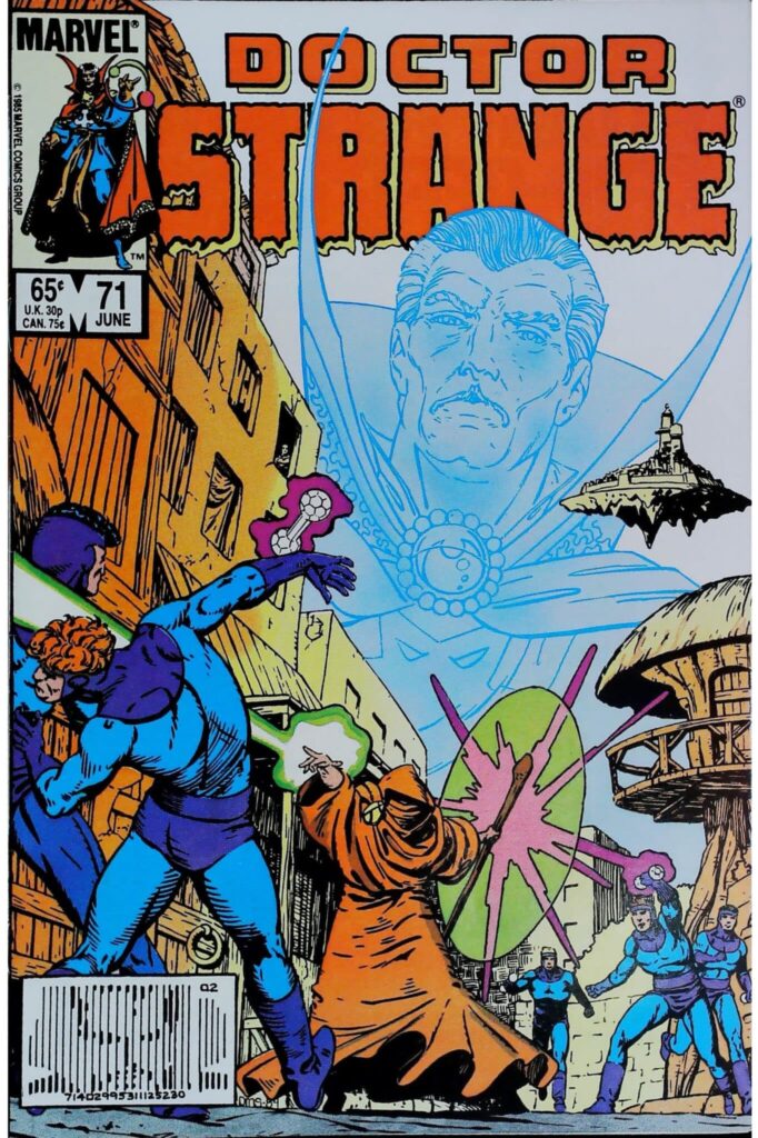 Doctor Strange #71, vue de l'exemplaire