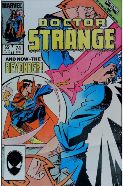 Couverture de DOCTOR STRANGE (1974) #74 - par Mark Badger - lecubeacomics.com