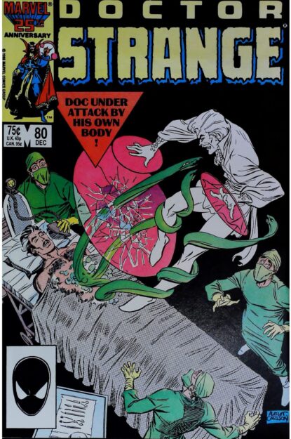 Couverture de DOCTOR STRANGE (1974) #80 - par Aleret Carlson - lecubeacomics.com