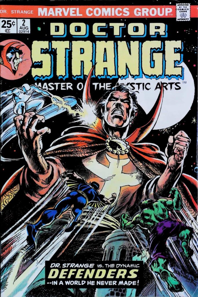 Doctor Strange #2, vue de l'exemplaire