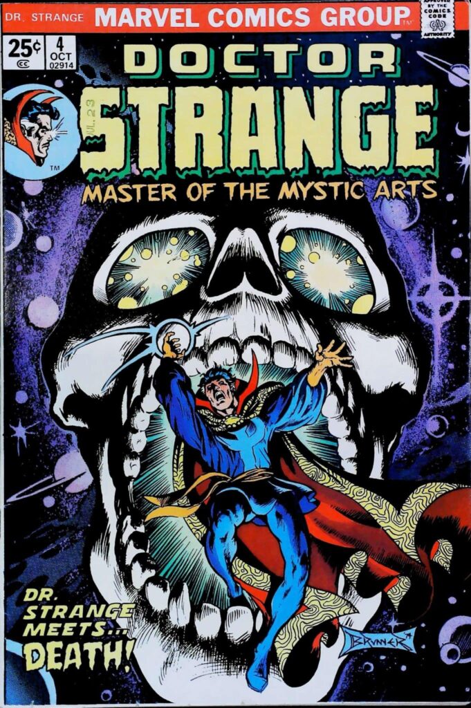 Doctor Strange #4, vue de l'exemplaire
