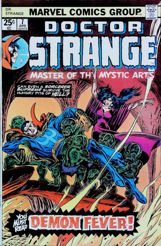 Doctor Strange #7, vue de l'exemplaire