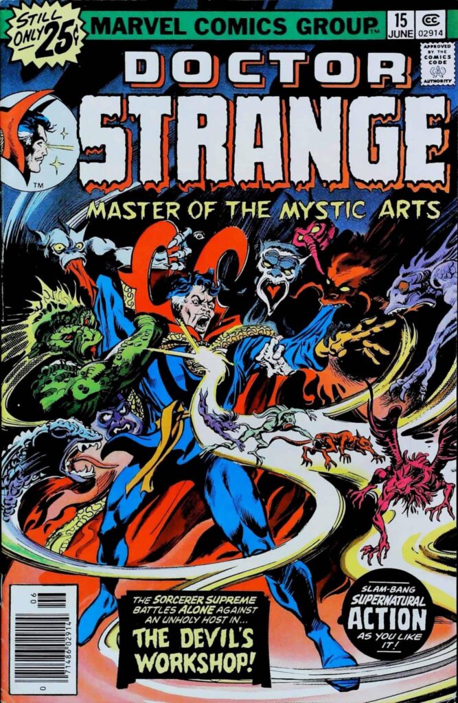 Doctor Strange #15, vue de l'exemplaire
