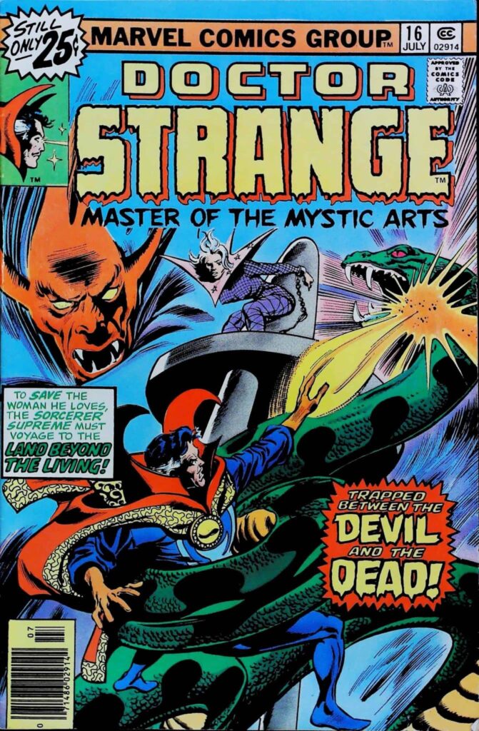 Doctor Strange #16, vue de l'exemplaire