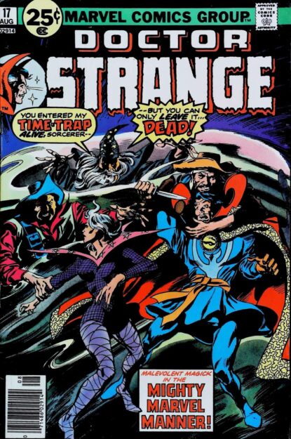 Couverture de DOCTOR STRANGE (1974) #17 - par Gene Colan - lecubeacomics.com