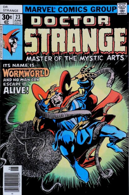 Couverture de DOCTOR STRANGE (1974) #23 - par Gene Colan - lecubeacomics.com