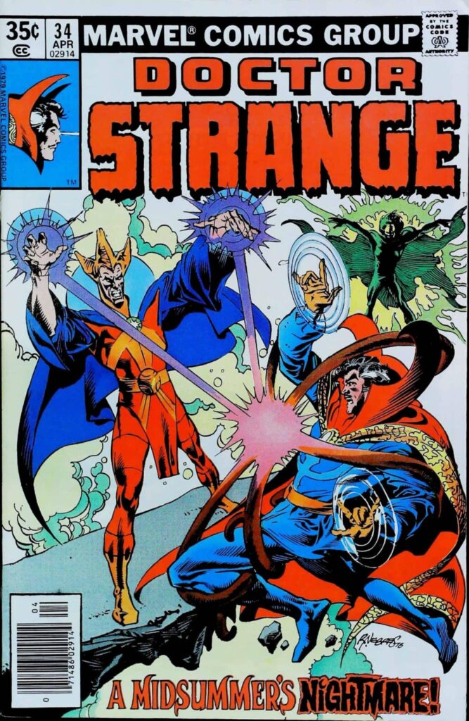 Doctor Strange #34, vue de l'exemplaire