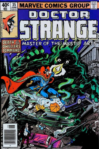 Couverture de DOCTOR STRANGE (1974) #35 - par Gene Colan - lecubeacomics.com