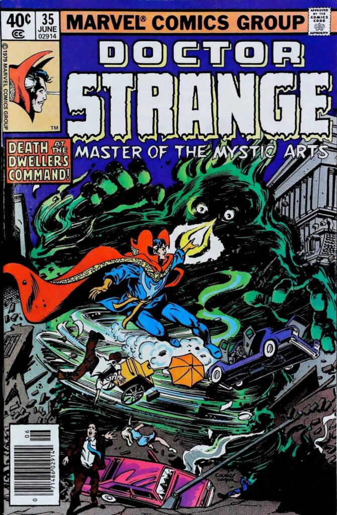 Doctor Strange #35, vue de l'exemplaire